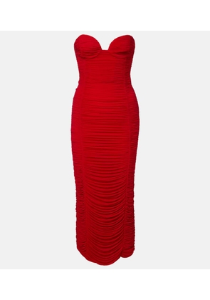 Magda Butrym Sweetheart bustier dress