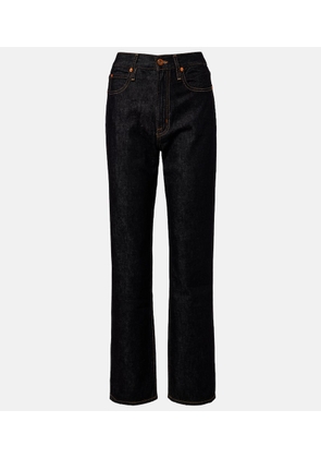 Slvrlake London high-rise straight jeans