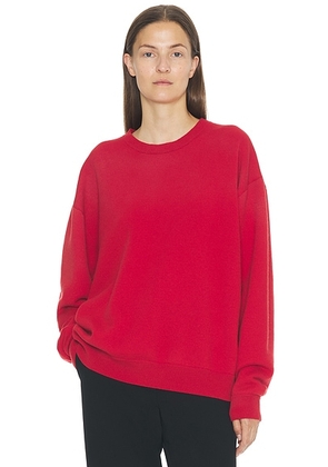 The Row Leora Top in Red - Red. Size L (also in M).
