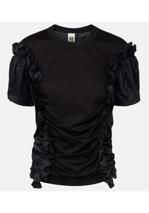 Noir Kei Ninomiya Ruffled cotton top