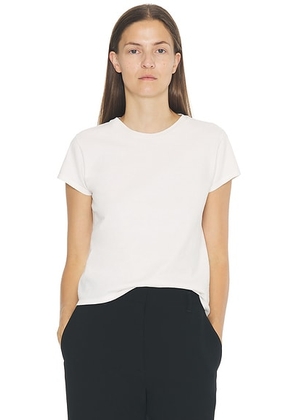 The Row Tori Top in White - White. Size XL (also in ).