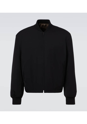 The Row Fenn reversible wool bomber jacket