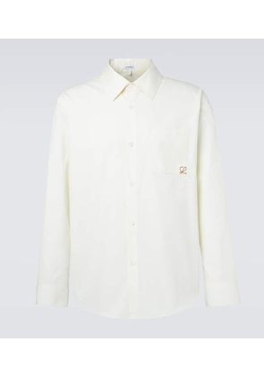 Loewe Anagram cotton twill shirt