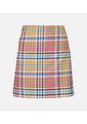 Vivienne Westwood Tartan virgin wool kilt