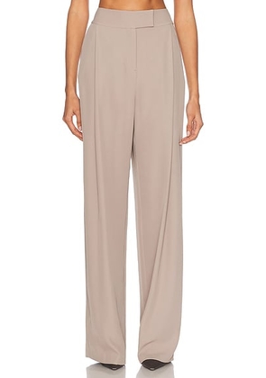 The Sei Boyfriend Trouser in Fossil - Grey. Size 0 (also in 2, 4, 6).