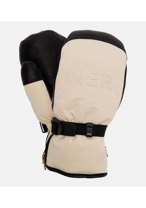 Bogner Flora logo ski mittens