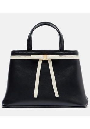 Ferragamo Bow Mini leather top-handle bag
