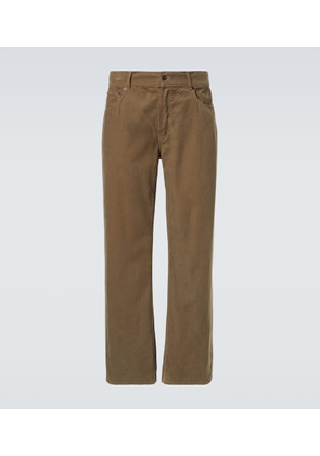 The Row Rossen cotton corduroy straight pants