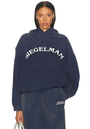 Siegelman Stable Racing Stable Hoodie in Navy - Navy. Size L (also in M, XL/1X).