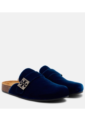 Tory Burch Mellow embellished velvet mules