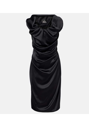 Vivienne Westwood Rill draped midi dress