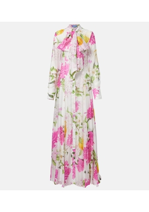 Leo Lin Lilith printed maxi dress