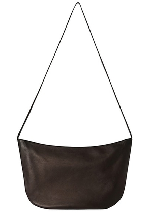 The Row East West Izzy Crossbody Bag in Dark Brown ANS - Chocolate. Size all.