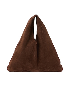 The Row Small Bindle in Tobacco & Rubino - Brown. Size all.