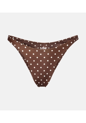 Same '90s polka-dot bikini bottoms