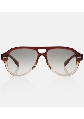 Brunello Cucinelli Paul aviator sunglasses