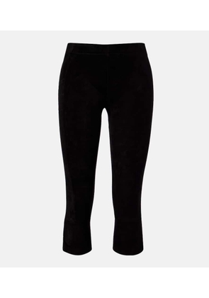 Stouls Willy suede capri pants