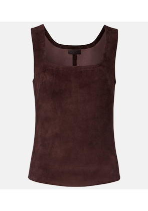 Stouls Edie suede tank top