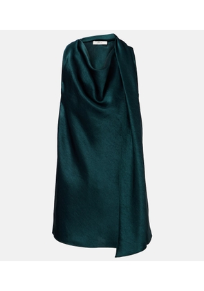 Vince Scarf-detail satin top