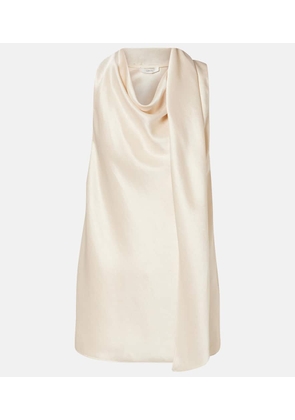 Vince Scarf-detail satin top