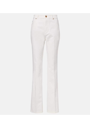 Balmain High-rise bootcut jeans