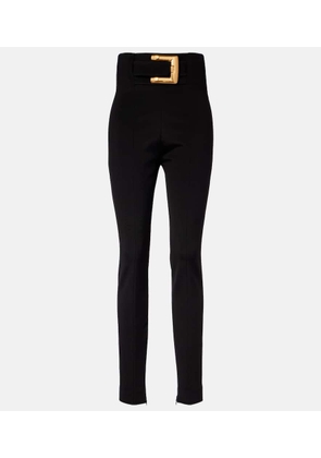 Balmain High-rise slim pants