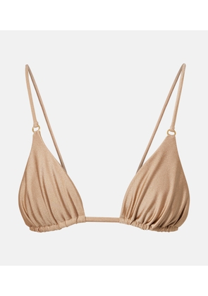 Jade Swim Lido triangle bikini top