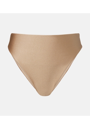 Jade Swim Incline high-rise bikini bottoms