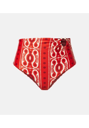 Johanna Ortiz Printed bikini bottoms