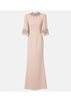 Jenny Packham Ilana crystal-embellished gown