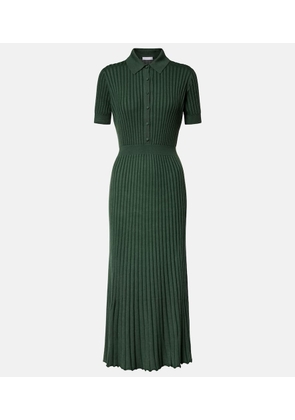 Gabriela Hearst Amor cashmere and silk midi dress