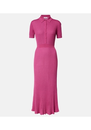 Gabriela Hearst Amor cashmere and silk midi dress