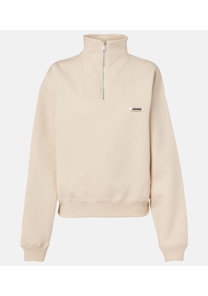 Jacquemus Logo cotton jersey sweatshirt