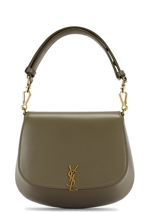 Saint Laurent Top Handle Bag in Strong Moss - Green. Size all.