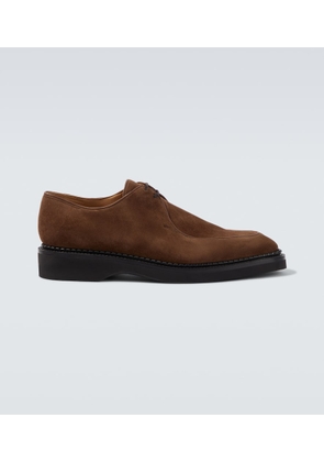 John Lobb Ted suede Oxford shoes