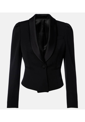 McQueen Cropped wool blazer