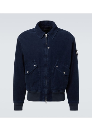 Stone Island Compass cotton-blend corduroy blouson