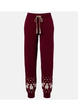 The Upside Knitted cotton-blend sweatpants