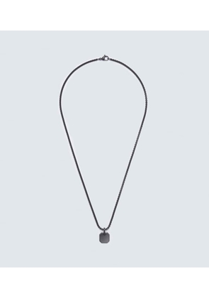 David Yurman Titanium pendant necklace