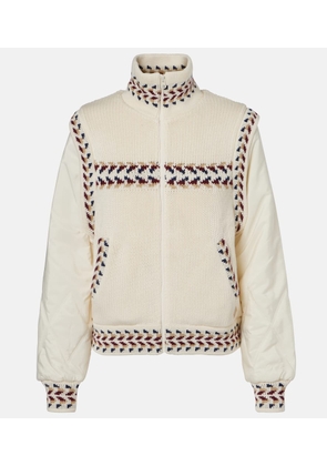 The Upside Dhemi knitted cotton jacket