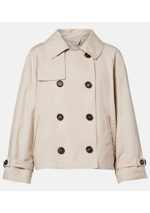 Max Mara The Cube Tesoro cotton-blend twill jacket