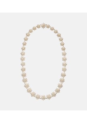 David Yurman Starburst 18kt gold necklace with diamonds