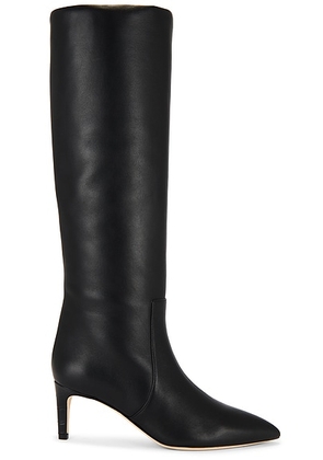 Paris Texas Stiletto 60 Boot in Black - Black. Size 41 (also in 39.5).