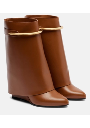 Givenchy Shark leather mid-calf boots