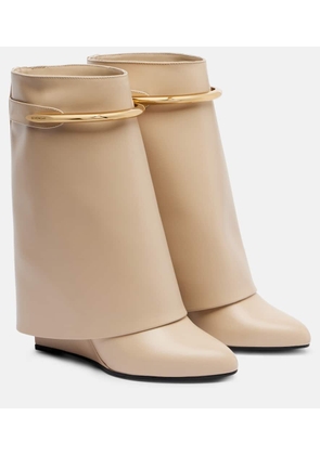 Givenchy Shark leather mid-calf boots