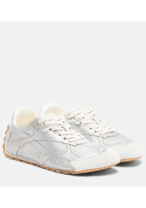 Bottega Veneta Orbit Flash metallic leather sneakers