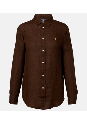 Polo Ralph Lauren Logo linen shirt