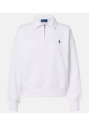Polo Ralph Lauren Cotton-blend jersey sweatshirt