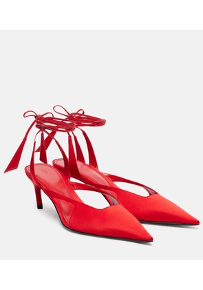 The Attico Satin pumps