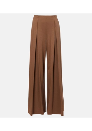 Max Mara Cocco virgin wool wide-leg pants